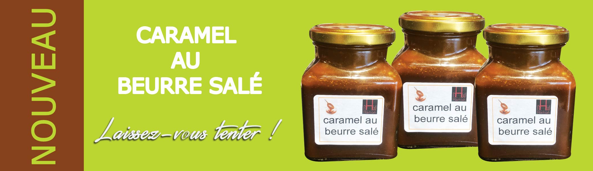 Le fournil du Goüet à Saint-Brieuc vous présente sa nouveauté : le caramel beurre salé maison !